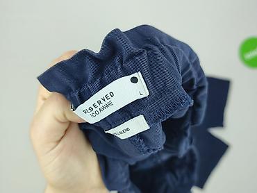 denim collection: Spodnie materiałowe damskie, rozmiar L — 4