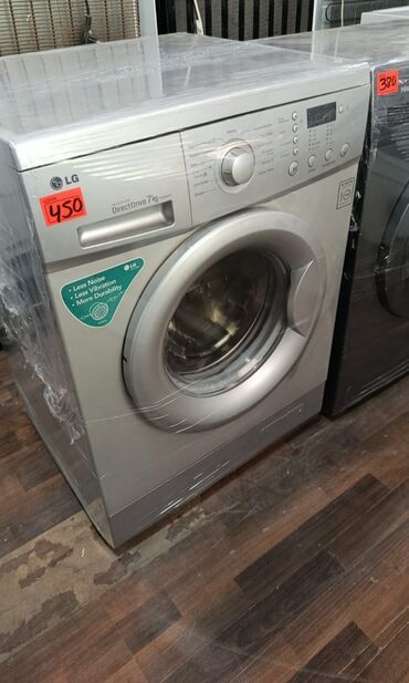 Soyuducular: Paltaryuyan maşın LG, 7 kq, İşlənmiş, Avtomat, Qurutma var, Kredit yoxdur, Ödənişli çatdırılma