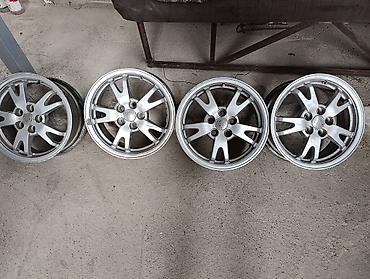 Литые Диски R 15 Toyota, Комплект, отверстий - 5, Б/у