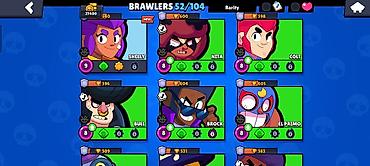 dost: Brawl Stars hesabı – inkişaf etmiş profil - Kupa: 27 400 (Trophy Road — 2