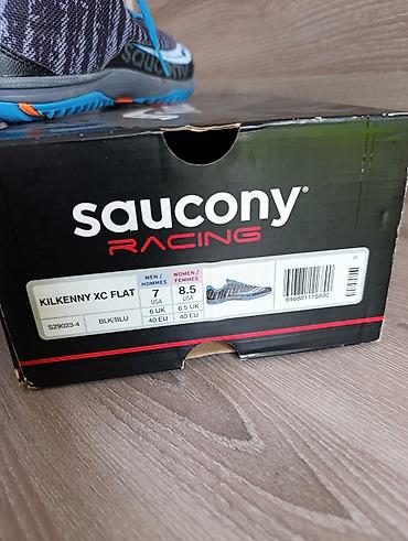 time try: Мужские кроссовки, 40, Saucony, Б/у, цвет - Черный, Самовывоз — 2