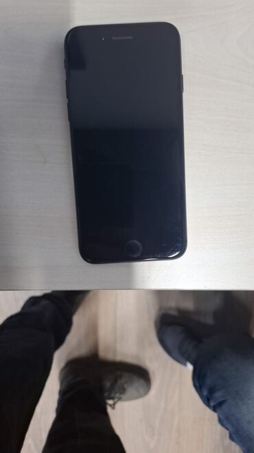 Apple iPhone: IPhone 7, 32 GB, Black Titanium, Barmaq izi