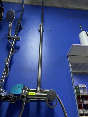 смеситель душевой: Дат баспас, Жылтырабаган, Күмүш