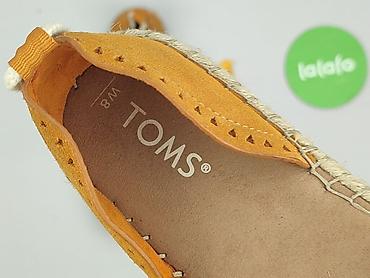 camper buty cena: Damskie espadryle TOMS - Model: espadryle wiązane na kostce - — 5