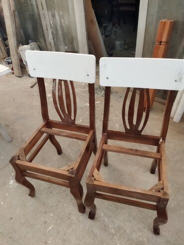 Bağ, çöl oturacaqları: Taxta yemək dəsti – müxtəlif modellər - Material: tam ağac (kənd — 29