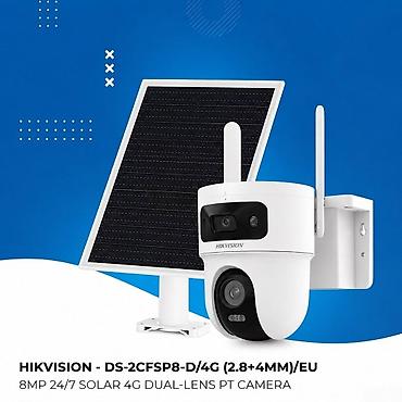 Hikvision kamera 8 mp günəş panelli 4G kamera 🔥 HIKVISION
