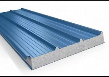 Сэндвич-панели кровельные: Сэндвич‑панели для кровли и стен Описание: - Трехслойные панели: два — 4