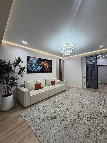 60: 2 комнаты, 60 м², ул. Калык Акиева Элитка, 14 этаж, Дизайнерский ремонт — 2