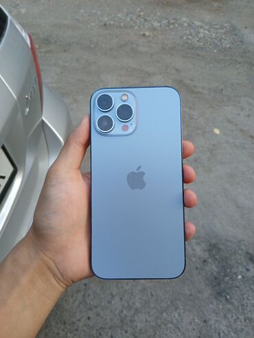 iphone 13 pro max бу цена: IPhone 13 Pro Max, Б/у, 128 ГБ, Синий, Кабель, 89 %