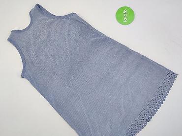 niebieski jeansy: Sukienka damska, rozmiar S — 3