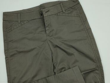 spodnie czarne tech fleece: Chino, Spodnie materiałowe damskie, rozmiar XL