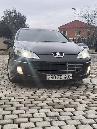 pejo 407: Peugeot 407 sedan – qara rəng, avtomatik transmissiya. Xarici: - Qara — 5