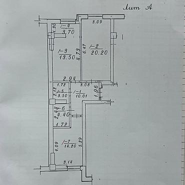 flat osh: 2 комнаты, 69 м², Элитка, 2 этаж, Евроремонт — 9