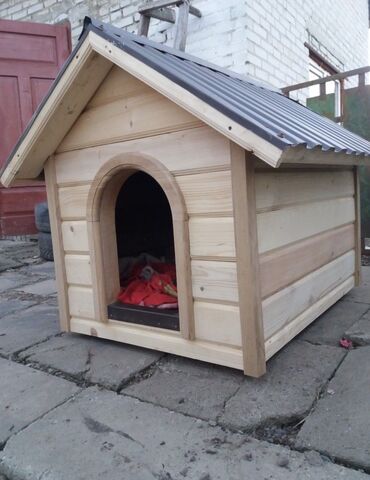 Yuvalar: İstənilən növ it evlərinin sifarişi qəbul olunur.Materiallar taxtadan — 19