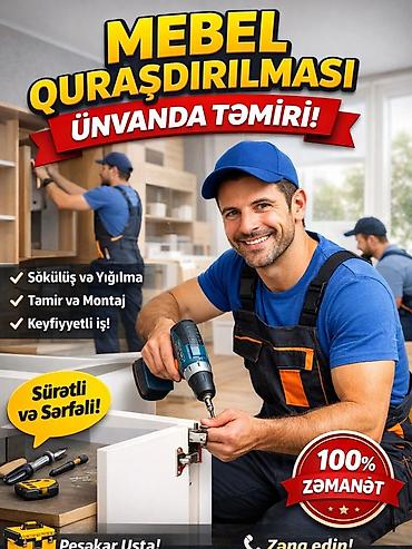 пружини для дивану: Mebel quraşdırılması və ünvanda təmiri xidməti - Sökülüş və yığılma — 1