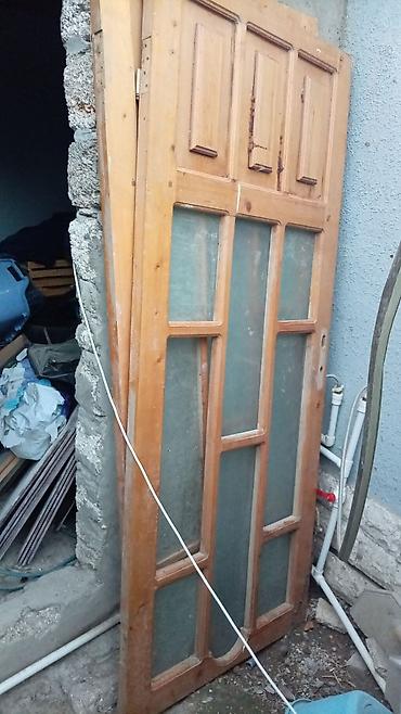 Otaq qapıları: Məhsulların təsviri: 1) Taxta qapı - Material: təbii ağac - Üst hissə — 2