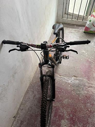 Dağ velosipedləri: 29” Yağnan işləyir çoxdandı sürülmür. Skorusunda cüzi problem var — 3