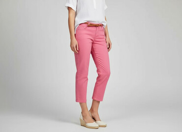 cross jeans zakręt: Jeanswear, 3/4 Trousers for women, size L