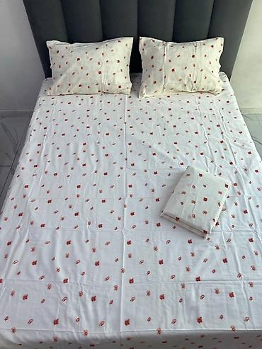 bed sheets: Комплект постельного белья, двуспальный Производство Туркменистана — 4