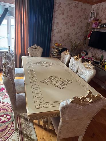 radiator ev ucun: Kunc Divan + Masa Desti birlikde *1600 azn* satilir‼️8 ededdir stullar — 7