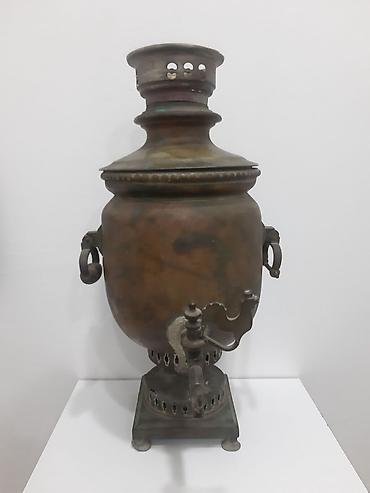 Antik mis samovar. Tutumu 4-5 litr. Xerc teleb edir. Tula fabrikinin lalafo.az -da Antik mis samovar. Tutumu 4-5 litr. Xerc teleb edir. Tula fabrikinin