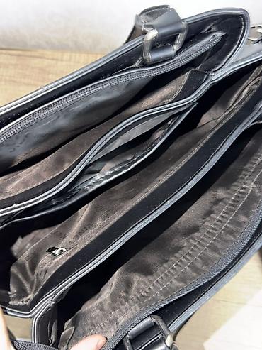 рюкзак черный: Женская сумка SUFARA BAGS в классическом черном цвете. Универсальная — 2