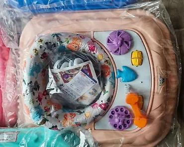 Guralice za bebe: Hodalica za bebe UniCare - Stabilna plastična osnova sa čeličnim — 7