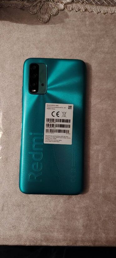 telfon saatlar: Xiaomi Redmi 9T, 64 GB, 
 Düyməli, Barmaq izi