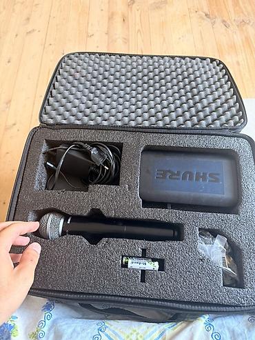 dji mic 3: Shure BLX24/SM58 simsiz mikrofon sistemi Tam orjinal magazada 350 400 — 2