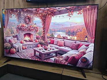 komputer oyunu: Smart LED televizor 140 Diaqanal Smart Andorid 2026 model 4K QLED — 1