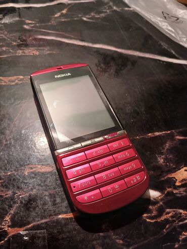 Nokia: Nokia Asha 230, < 2 GB Memory Capacity, rəng - Qırmızı, Zəmanət, Düyməli — 7