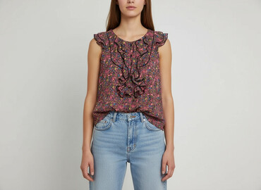 ubrania dla mamy i córki: Women's blouse, size S