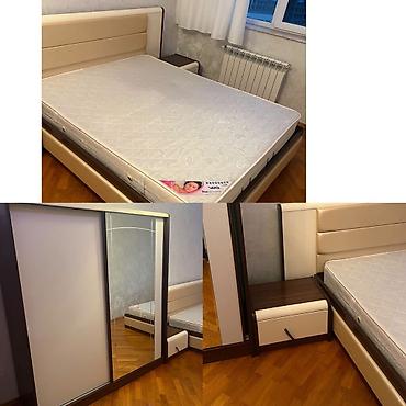 tumbucqa: İkinəfərlik çarpayı, 2 tumba, Dolab, İşlənmiş — 1