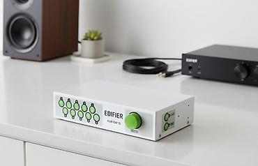 edifier e3100: Edifier AUA-SW10 audio splitter (səs paylayıcı) cihazdır, bir audio — 1