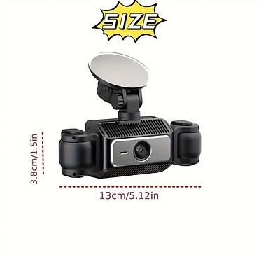 multistar dvr: 4 linzalı avtomobil DVR sistemi – 360° video qeydi Xüsusiyyətlər: - 4 — 3