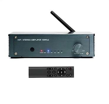 Динамики и колонки: Домашняя стереосистема Samtronic Sound System + усилитель — мощная — 6