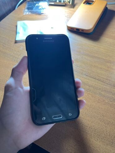 телефон аренда: Samsung Galaxy J7 Prime, Б/у, 16 ГБ, цвет - Черный, 1 SIM