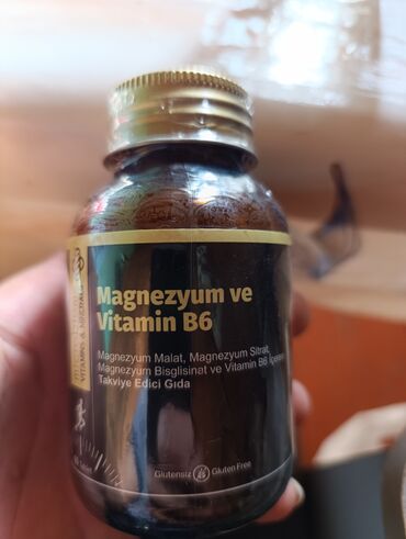 las vegas ətir: Maqnezium,vitamin b6 qida əlavəsi. 60 tabletka