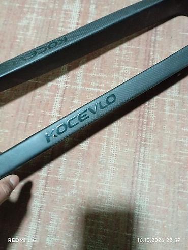 fixed gear бишкек: Жёсткая фулл карбоновая вилка KOCEVLO (28–29") вес вилки 500г и то и — 2