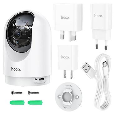 osmo mobile 6: HOCO D1 PTZ HD Ağıllı Ev Kamera 2K 1296P 355° IR Gecə Görüşlü — 1