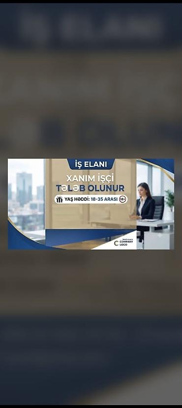 fermaya işçi: Ofis menecer, katib tələb olunur, 18-29 yaş — 1