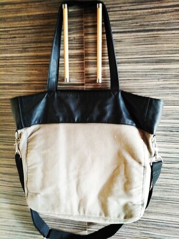 Torbe: Torba za rame, Esprit, Materijal: Platno — 2