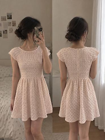 Платья: Повседневное платье, Лето, Короткая модель, M — 1