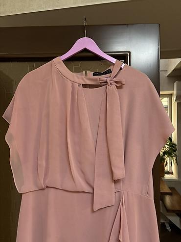 Жеке буюмдар: Платье Topshop, нежно-розового пудрового оттенка. Размер xl — 4