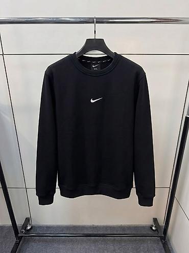 nike tech: Nike Мужской утеплённый свитшот Размер: XL Цвет: Черный Состояние — 1