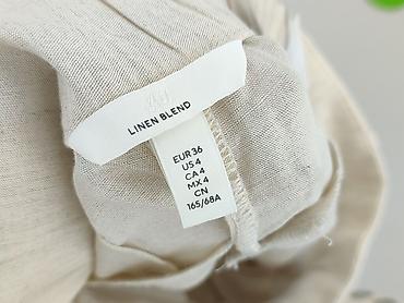 oysho len: H&M, Spodnie materiałowe damskie, rozmiar S — 4