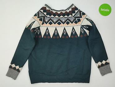 sweter geometryczny: Sweter damski, rozmiar L — 3