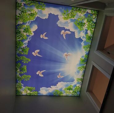Digər tikinti xidmətləri: Dartma tavan dartma tavanlar 3D-5D Foto Divar Kağızları3d 5d Dartma — 7