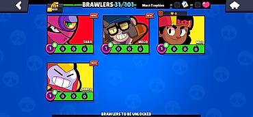 Digər xidmətlər: Brawl Stars oyun hesabı Xüsusiyyətlər: - Kupa: 1059+ - Brawler sayı — 7