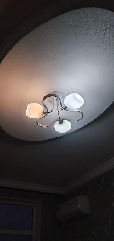 Çılçıraq, 3 lampa, Metal